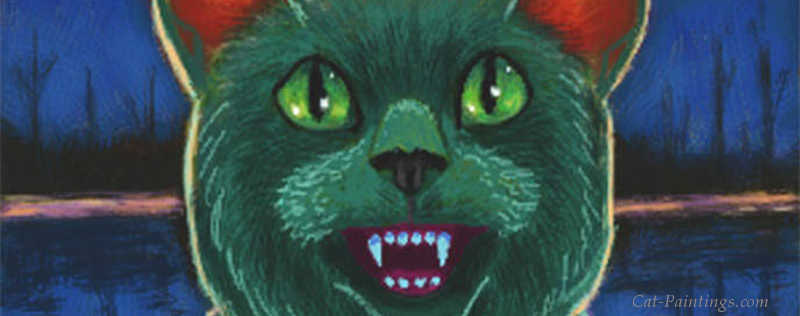 Cat Paintings Banner