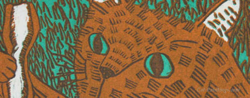 Cat Paintings Banner