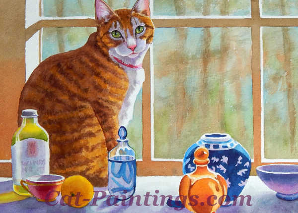 Portrait of Tabby
