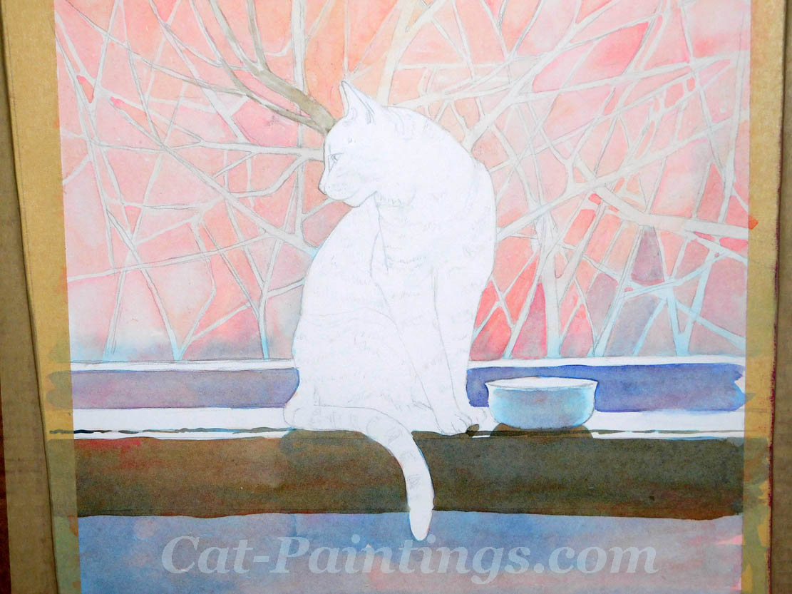 learn to paint cats