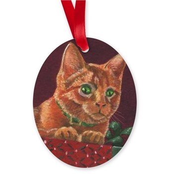 Christmas Cat Ornie