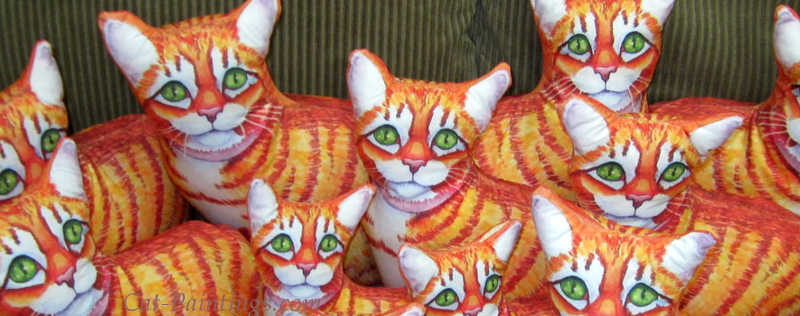 Cat Paintings Banner
