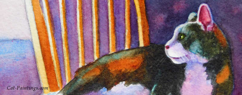 Cat Paintings Banner