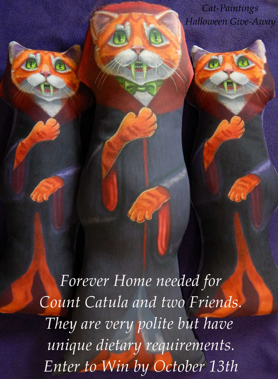 Halloween Giveaway Stuff Vampire Pillow